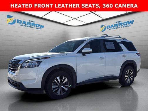 Pearl White Tricoat 2023 Nissan Pathfinder SL 4WD