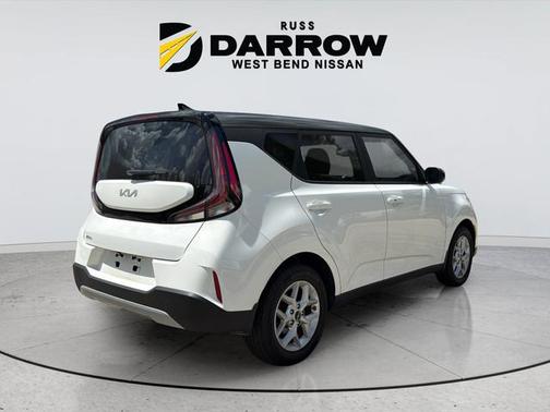 Clear White w/Black Roof 2023 Kia Soul S