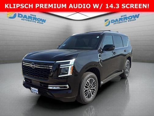 Super Black 2026 Nissan Armada Platinum