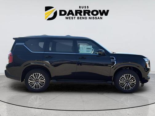 Super Black 2026 Nissan Armada Platinum