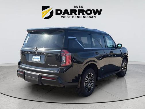 Super Black 2026 Nissan Armada Platinum