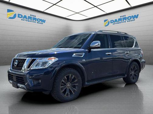 Blue Pearl 2019 Nissan Armada Platinum