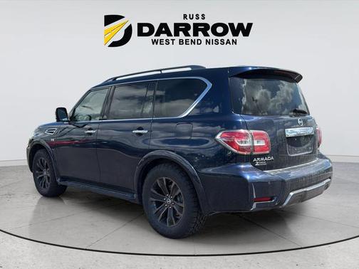 Blue Pearl 2019 Nissan Armada Platinum