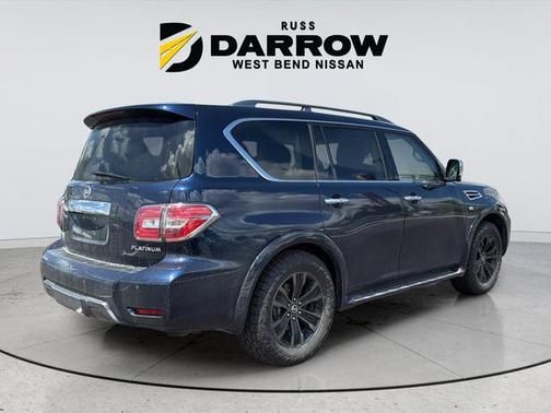 Blue Pearl 2019 Nissan Armada Platinum