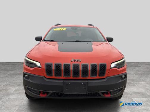 Spitfire Orange Clearcoat 2021 Jeep Cherokee Trailhawk