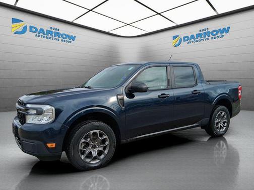 Blue 2022 Ford Maverick XLT