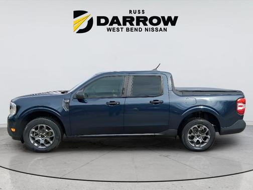 Blue 2022 Ford Maverick XLT