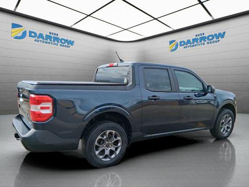 Blue 2022 Ford Maverick XLT