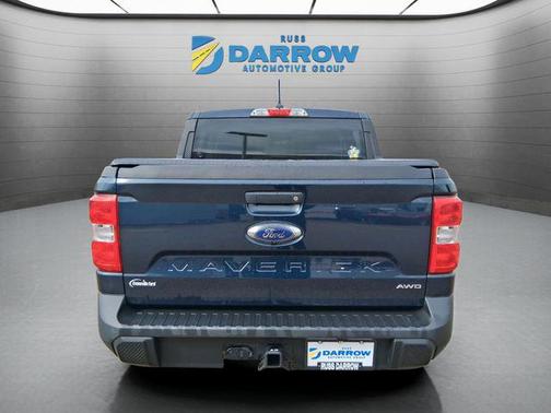 Blue 2022 Ford Maverick XLT