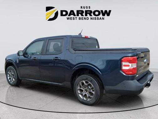 Blue 2022 Ford Maverick XLT