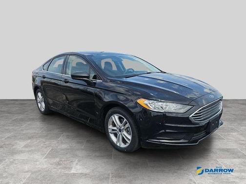 Shadow Black 2018 Ford Fusion SE