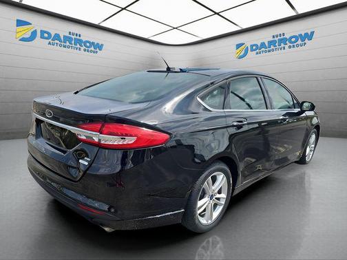 Shadow Black 2018 Ford Fusion SE