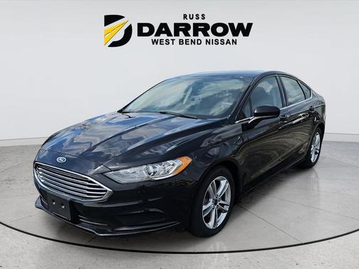 Shadow Black 2018 Ford Fusion SE