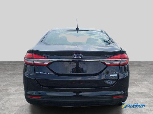 Shadow Black 2018 Ford Fusion SE
