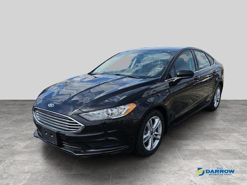 Shadow Black 2018 Ford Fusion SE
