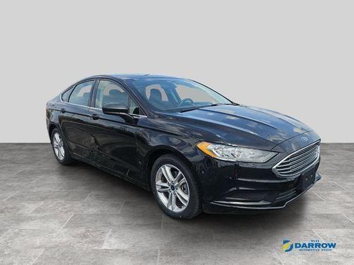 Shadow Black 2018 Ford Fusion SE