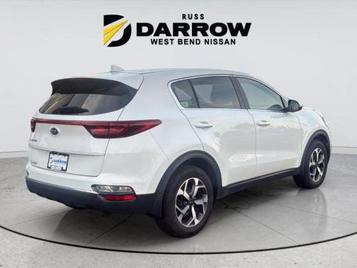 Clear White 2020 Kia Sportage LX