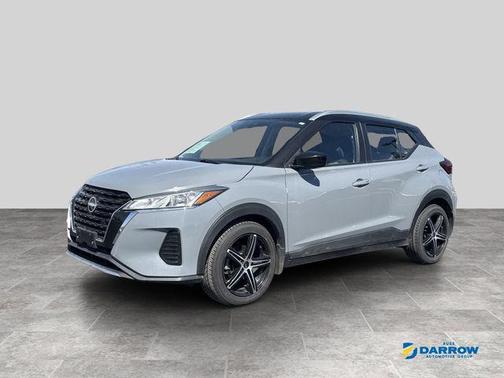 Gray/Super Black 2023 Nissan Kicks SV