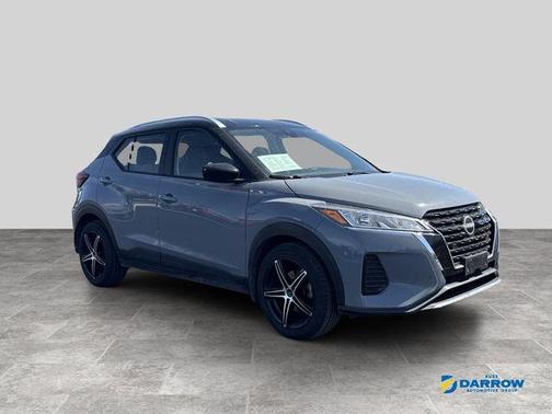 Gray/Super Black 2023 Nissan Kicks SV