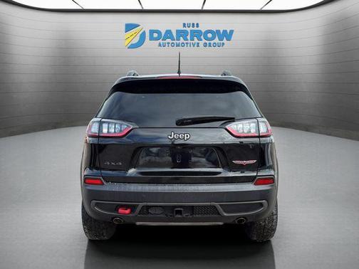 Diamond Black Crystal Pearlcoat 2021 Jeep Cherokee Trailhawk