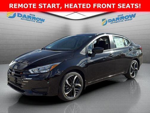 Super Black 2025 Nissan Versa 1.6 S