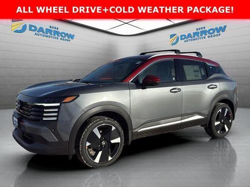 Gun Metallic/Scarlet Ember Tintcoat 2026 Nissan Kicks SR