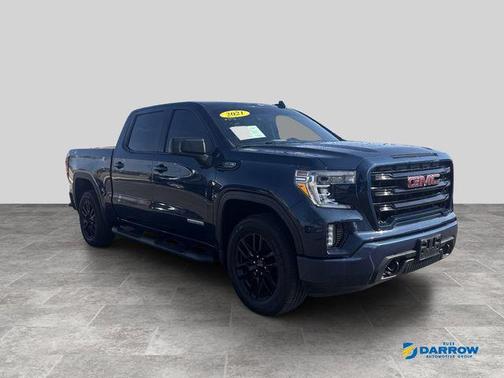 Pacific Blue Metallic 2021 GMC Sierra 1500 Elevation