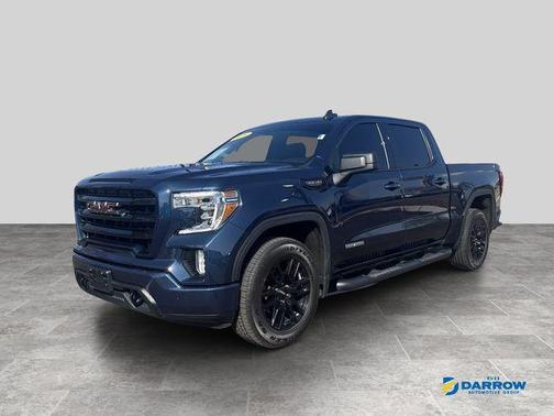 Pacific Blue Metallic 2021 GMC Sierra 1500 Elevation