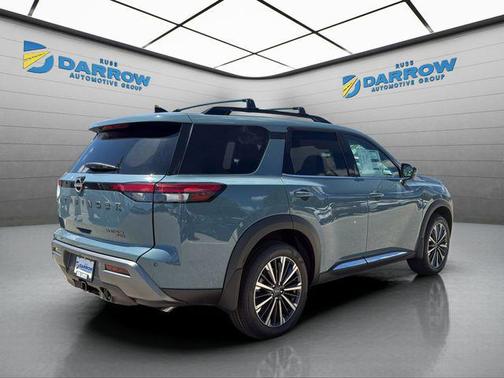 Baltic Teal 2026 Nissan Pathfinder Platinum