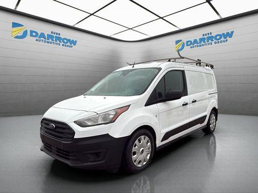 Frozen White 2020 Ford Transit Connect XL Cargo Van