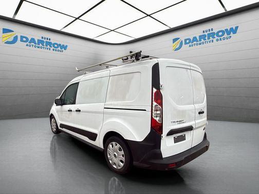 Frozen White 2020 Ford Transit Connect XL Cargo Van