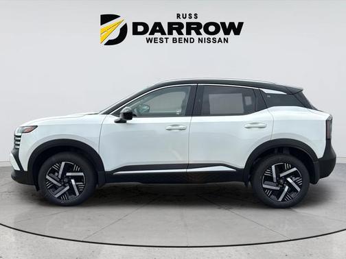 Aspen White/Super Black 2026 Nissan Kicks SV