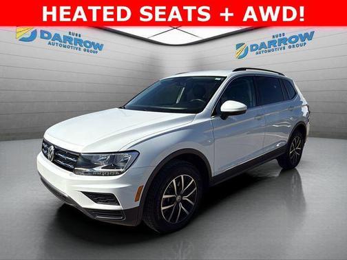 Pure White 2021 Volkswagen Tiguan 2.0T SE 4MOTION