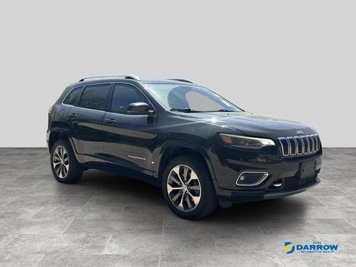 Diamond Black Crystal Pearlcoat 2019 Jeep Cherokee Overland