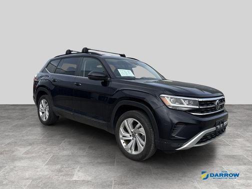 Deep Black 2021 Volkswagen Atlas 3.6L SE w/Technology