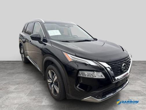 Super Black 2021 Nissan Rogue Platinum