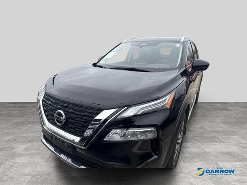 Super Black 2021 Nissan Rogue Platinum
