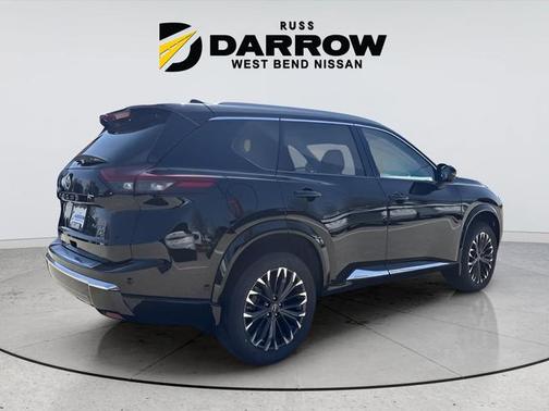 Super Black 2025 Nissan Rogue Platinum