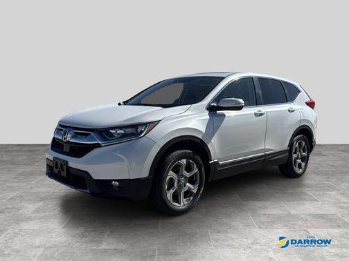 Platinum White Pearl 2019 Honda CR-V EX