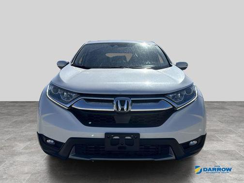 Platinum White Pearl 2019 Honda CR-V EX