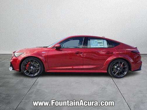 Red 2026 Acura Integra Type S
