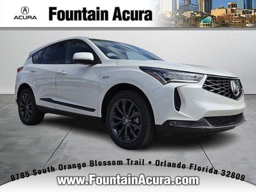 Platinum White 2026 Acura RDX A-Spec PACKAGE