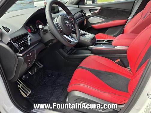 Platinum White Pearl 2026 Acura RDX A-Spec PACKAGE
