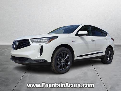 Platinum White 2026 Acura RDX A-Spec PACKAGE