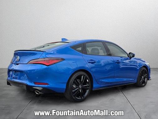 Apex Blue Pearl 2026 Acura Integra A-Spec Technology