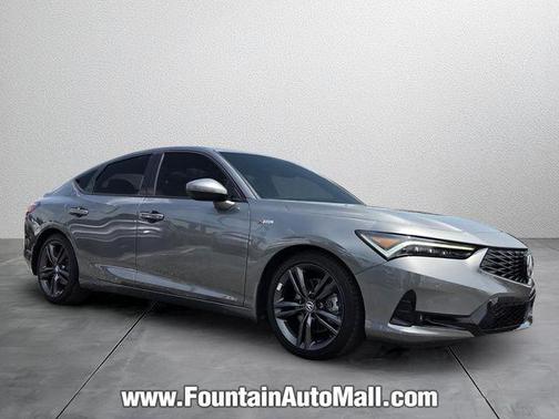 Liquid Carbon Metallic 2025 Acura Integra A-Spec