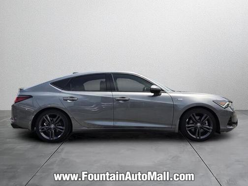 Liquid Carbon Metallic 2025 Acura Integra A-Spec