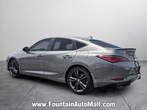 Liquid Carbon Metallic 2025 Acura Integra A-Spec