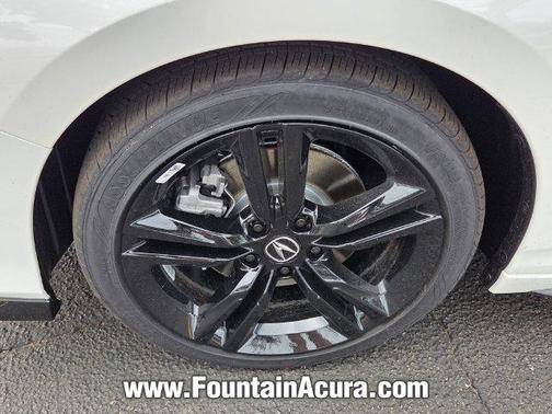 Platinum White Pearl 2026 Acura Integra w/A-Spec Package