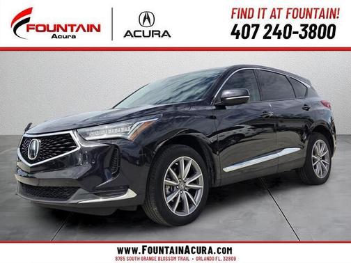 Majestic Black Pearl 2023 Acura RDX Technology Package
